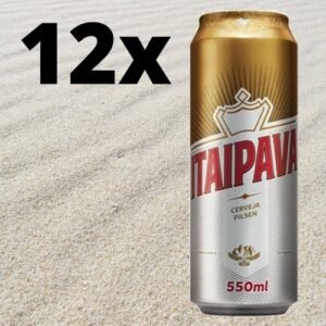 Cerveja Pilsen Itaipava 550ml pack 12 unidades